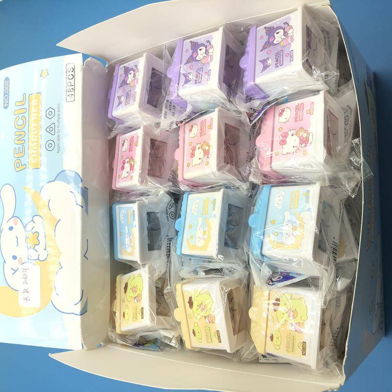 Sanrio Đồ Gọt Bút Chì Hình Ngôi Nhà 3D mini Bằng Nhựa Dễ Thương Cho Học Sinh Mymelody Kuromi Cinnamoroll Purin