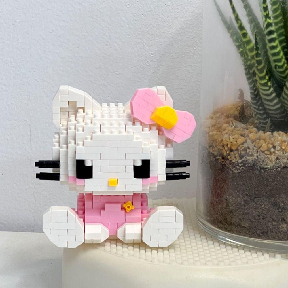 AVALENTINE Đồ Chơi Lắp Ráp Mô Hình Trang Sức Hoạt Hình Melody Mini Diy Dành Cho Trẻ Em