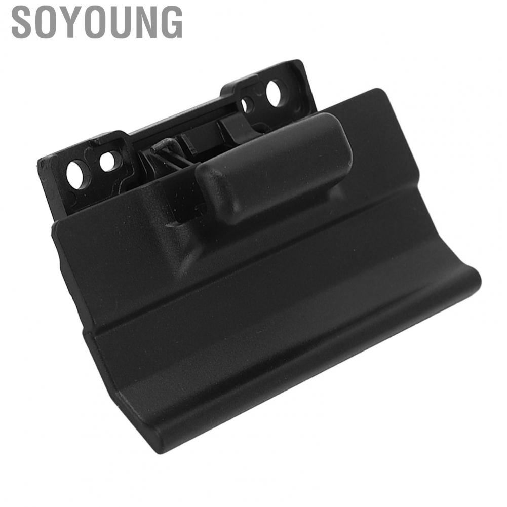 Soyoung Console Door Lock Lever  Removable ABS Black Simple Installation 589710C040 Center Latch High Strength for Car
