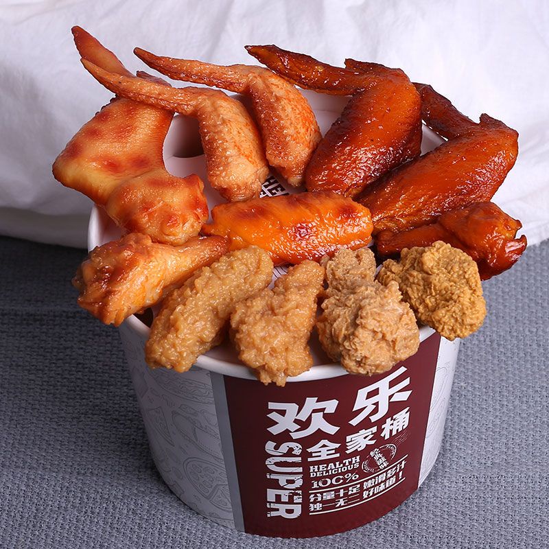 Đùi gà chiên sâu mô hình cánh gà mô phỏng thực phẩm KFC Đùi gà chiên sâu đạo cụ cánh nướng aoliang t