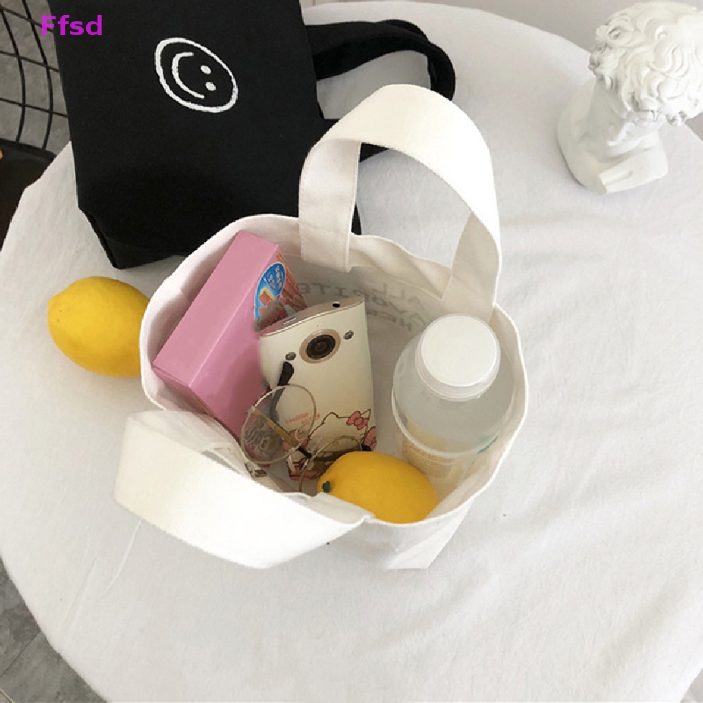 1 Túi Mua Sắm Mini Cầm Tay Đựng Điện Thoại Hình Mặt Cười Dễ Thương Cho Nữ Bolso Grande Mujer * Bán Chạy