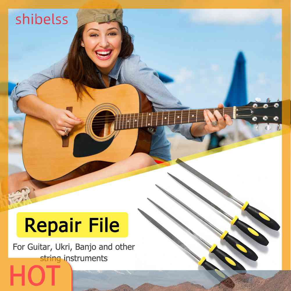 Bộ 5 Dụng Cụ Dũa Phím Đàn Guitar