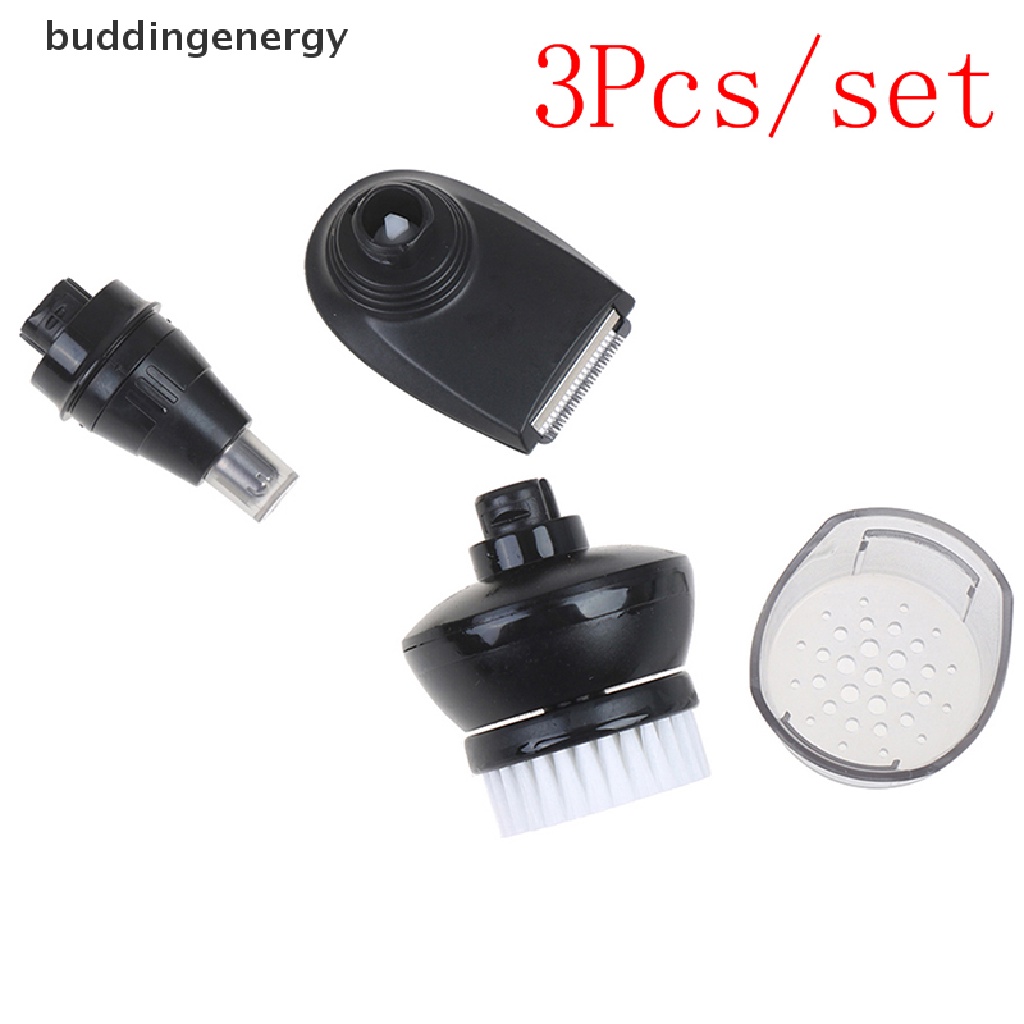 Set 3 Đầu Cắt Tỉa Lông Mũi + Bàn Chải Làm Sạch + Máy Cạo Râu RQ11 RQ12 Chuyên Dụng