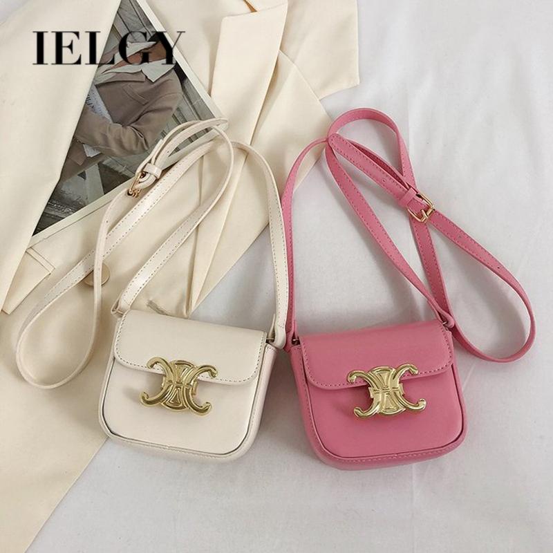 Ielgy Túi Đeo Vai mini Đựng Tiền Xu Với Thiết Kế Tinh Tế Và Tinh Tế Cho Nữ