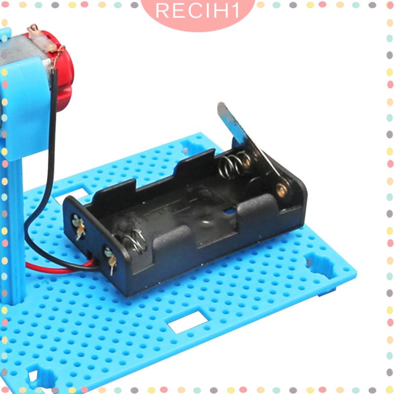 Mô Hình Động Cơ Quạt Phát Điện Thí Nghiệm Khoa Học DIY Cho Người Mới Bắt Đầu