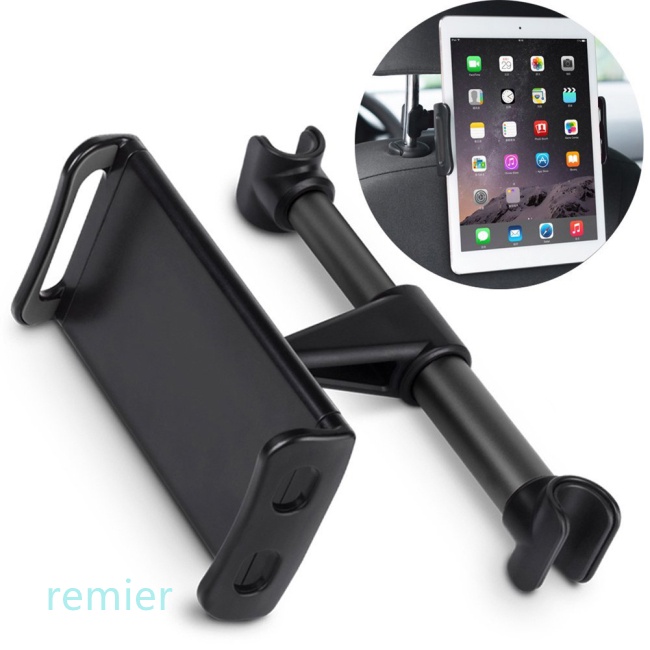 Giá Đỡ Điện Thoại / Máy Tính Bảng Ipad 4-11 Inch Điều Chỉnh Được Xoay 360 Độ Gắn Ghế Sau Xe Hơi