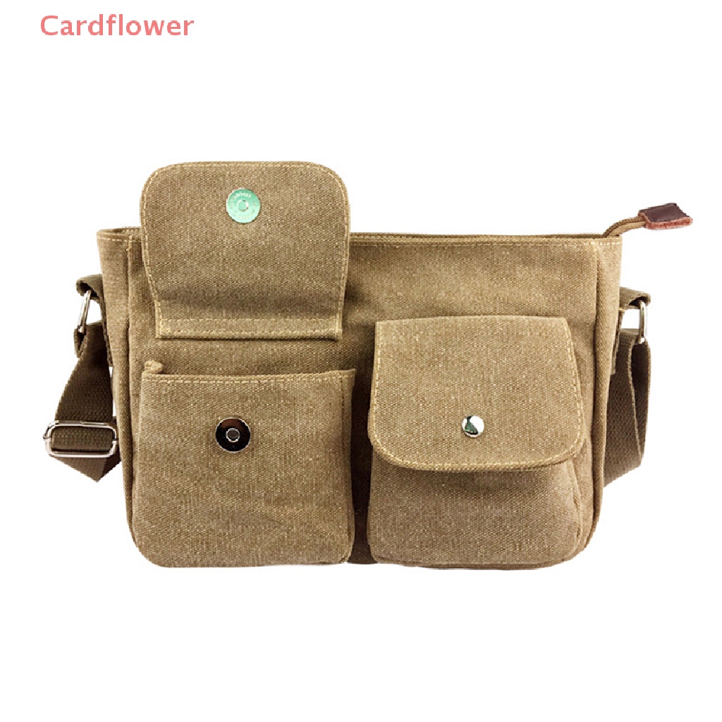 Túi Đeo Chéo Vai Bằng Vải Canvas Họa Tiết Hoạt Hình Anime Mới