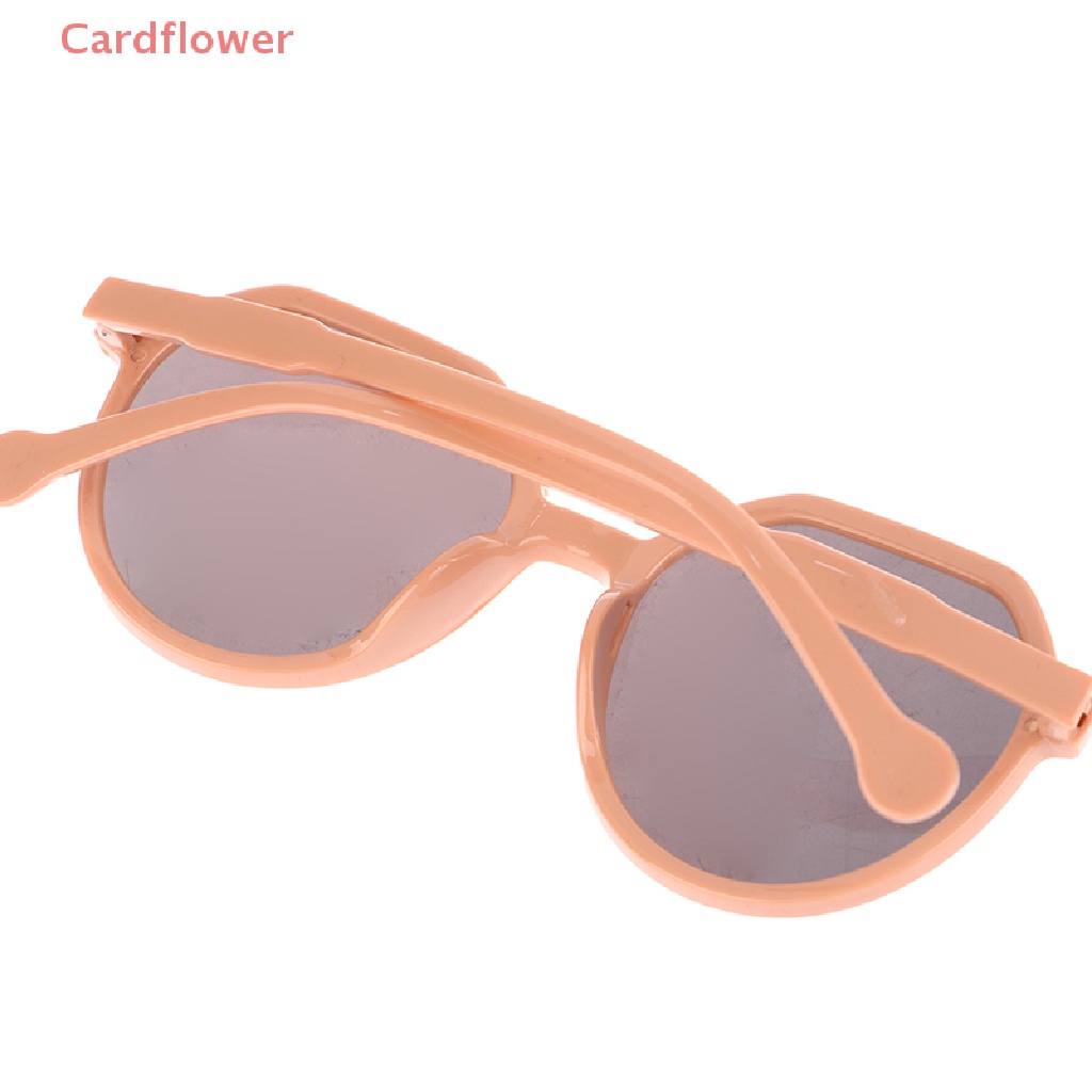 < Cardflower > Kính Mát Gọng Tròn Lớn Màu Kẹo Cá Tính Xu Hướng Mới