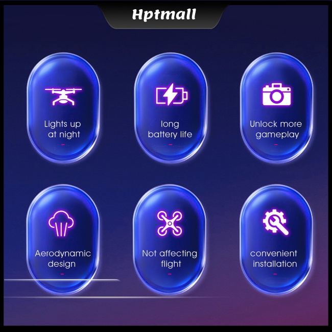 Cánh Quạt Có Đèn Led Nhấp Nháy Độc Đáo Cho Dji Mini 3 / Mini 3 Pro