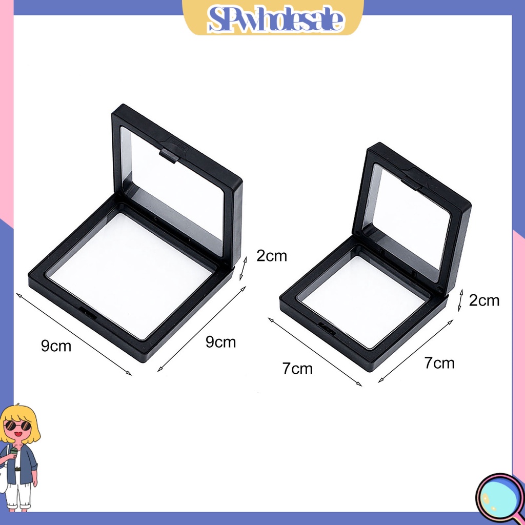 <SPwholesale> Hộp Đựng Trang Sức Bằng PE Trong Suốt Tiện Dụng