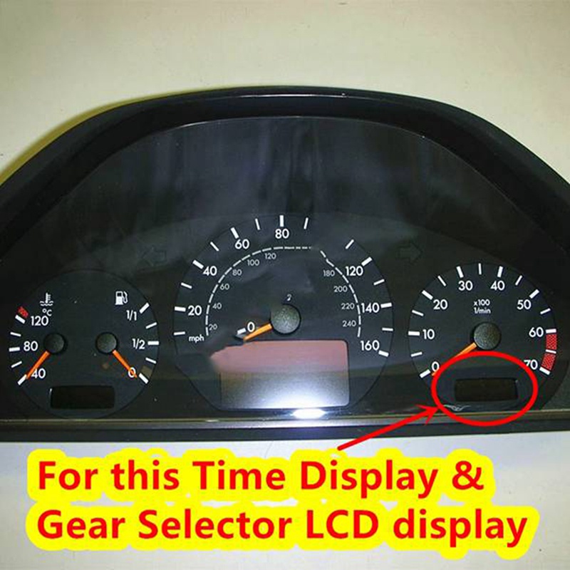 Màn Hình LCD Hiển Thị LCD Cho Mercedes Benz C Class W202 E Class W208 CLK W210 SLK 170