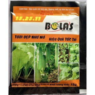 Phân bón lá hỗn hợp Bolas? tươi đẹp như mơ , hiệu quả tức thì 13gr