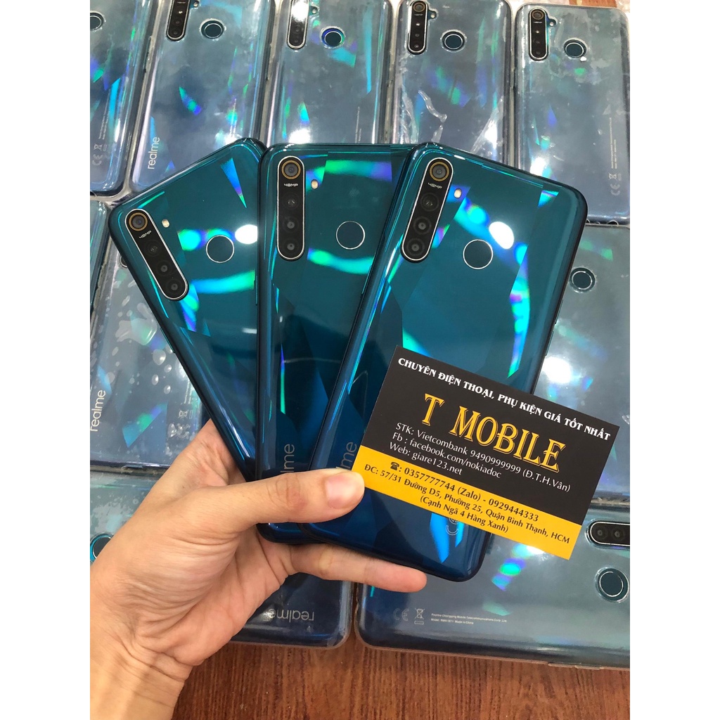 Realme 5 Pro 4G/64G, pin 4000mAh, sạc nhanh, cấu hình khủng