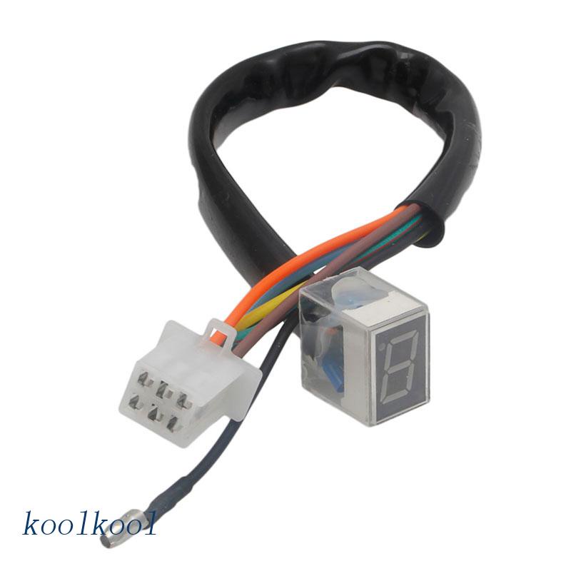 Cần Gạt Số Cảm Biến Hiển Thị Số Xe Máy Thông Dụng Có Đèn LED Thông Dụng Kool Mới