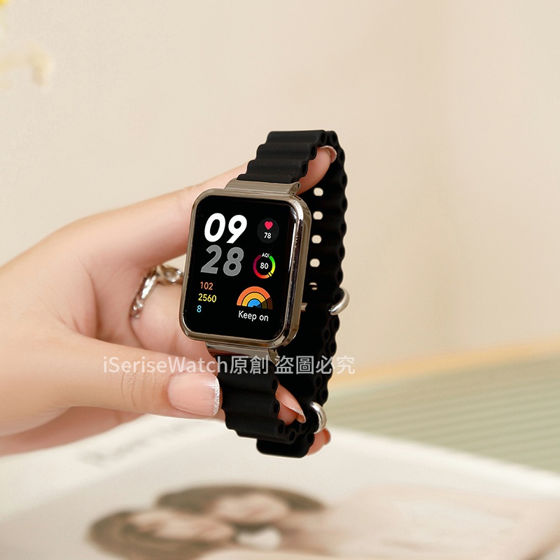 Dây Đeo Thay Thế Chất Liệu Silicon Màu Trơn Cho Xiaomi Redmi Watch 3 2 Lite