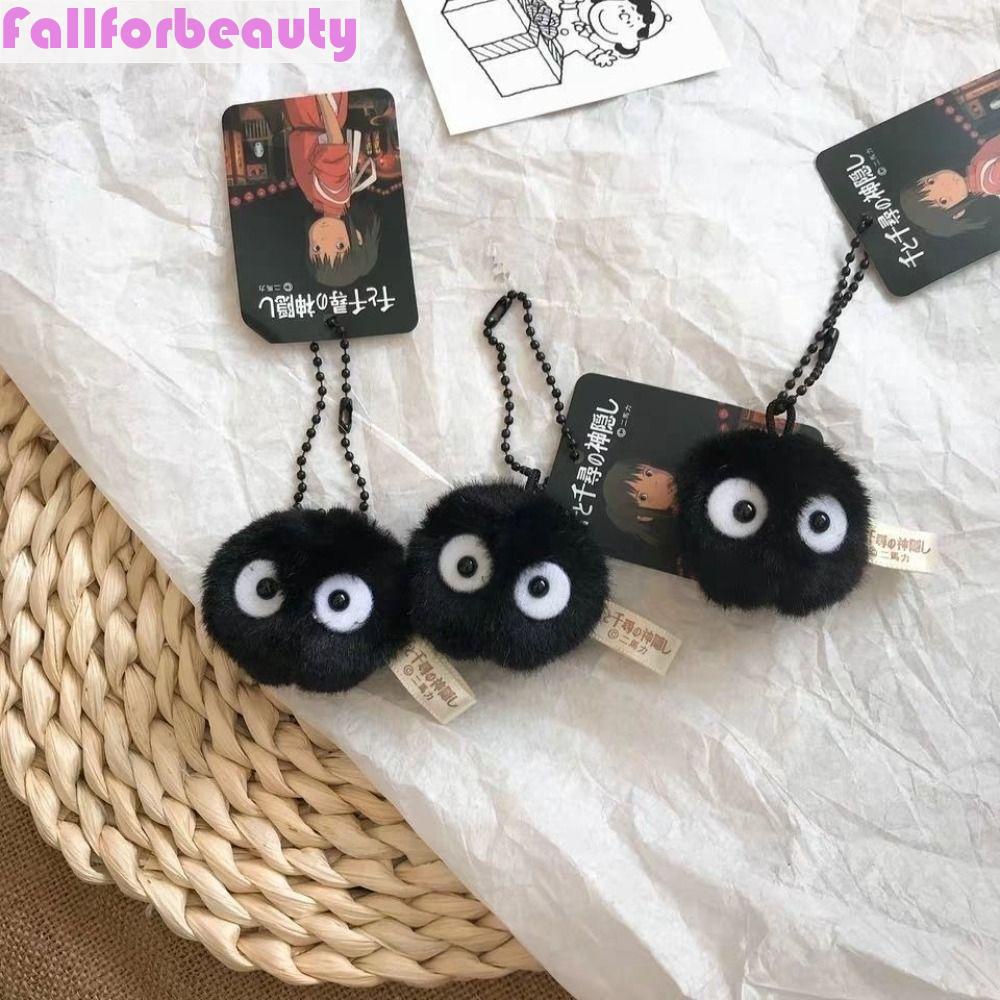 Fallforbeauty Móc Khóa Totoro Nhồi Bông Chất Lượng Cao Làm Quà Tặng Cho Nữ