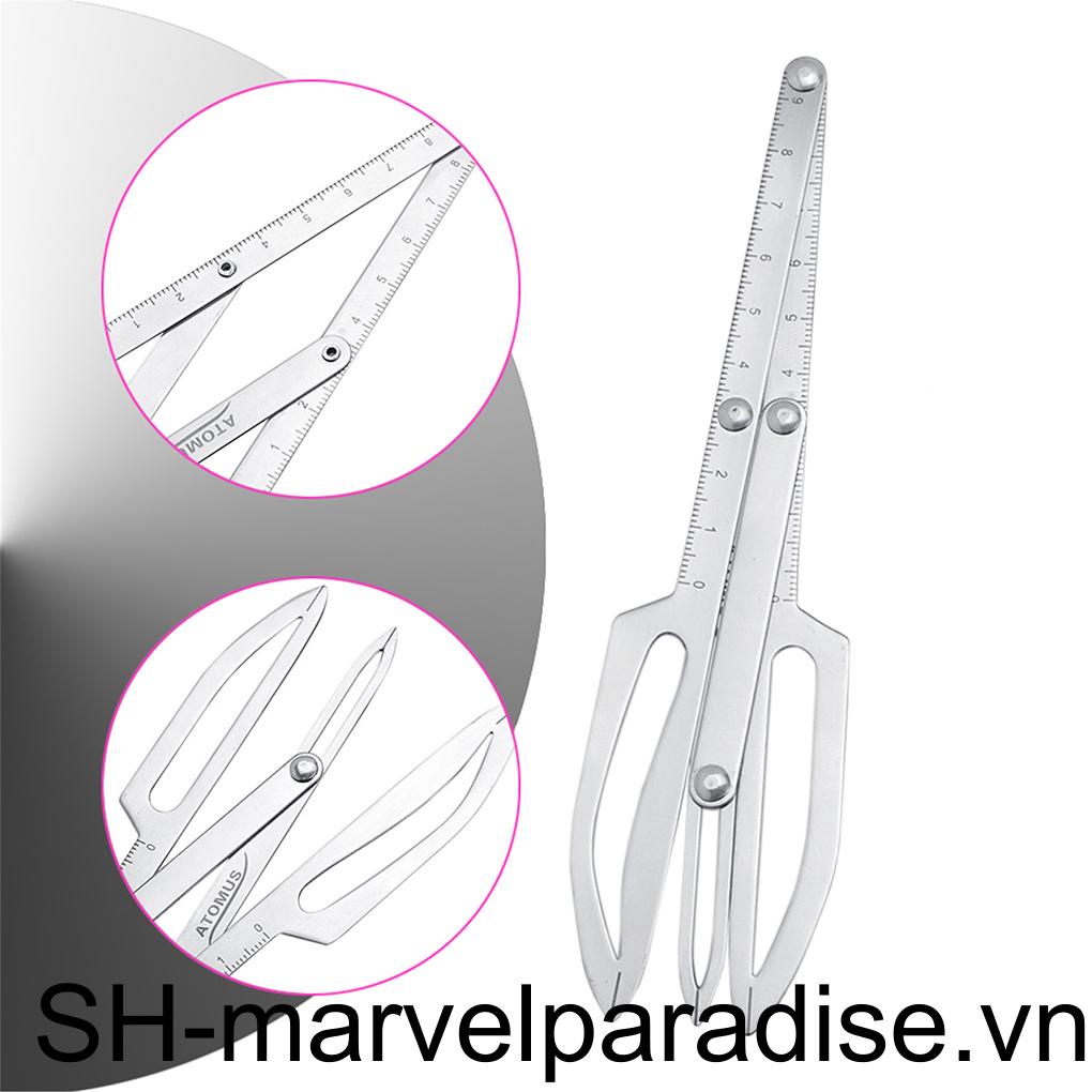 Thước Đo Định Hình Chân Mày Linh Hoạt Bằng Thép Không Gỉ