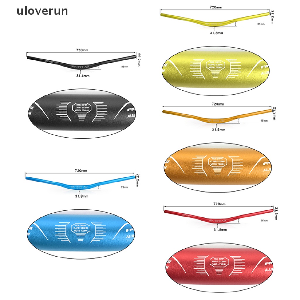 Tay Lái Xe Đạp Địa Hình 720mm Bằng Hợp Kim Nhôm Chất Lượng Cao