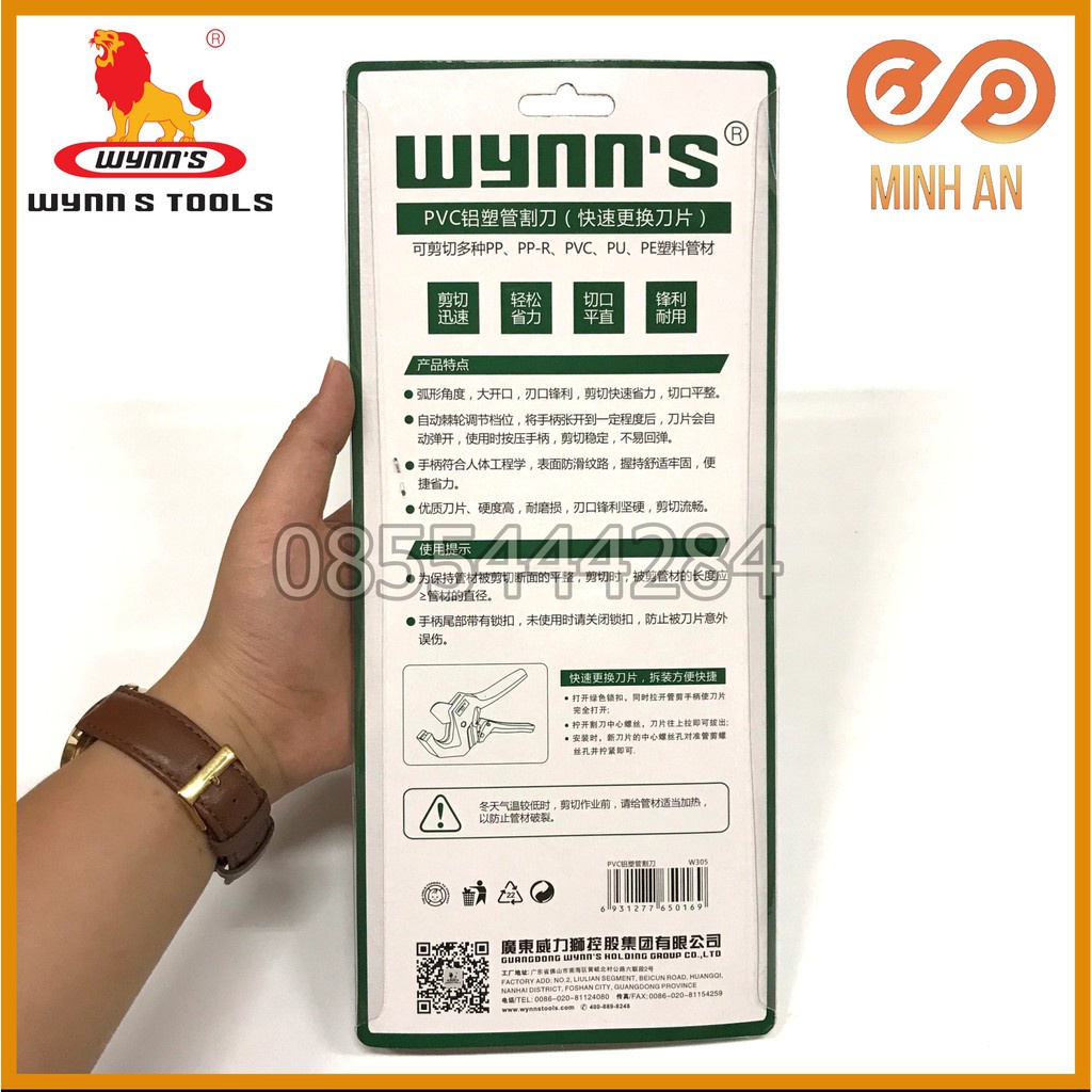 Dao cắt ống nhôm-nhựa 42mm [HÀNG CHÍNH HÃNG] WYNN’s mã W305 Cắt được nhiều loại kimkhiducnguyen