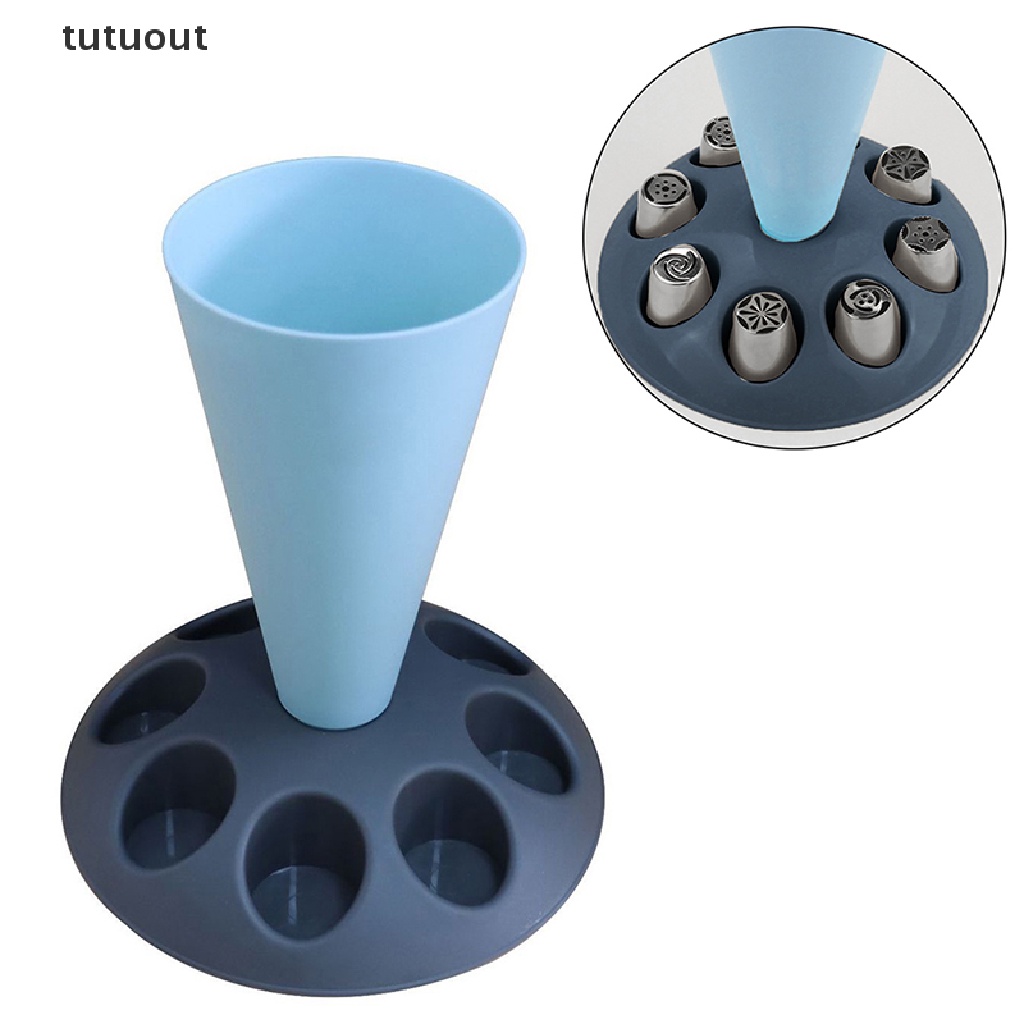 Giá Đỡ Túi Bắt Kem 8 Ngăn Tiện Dụng