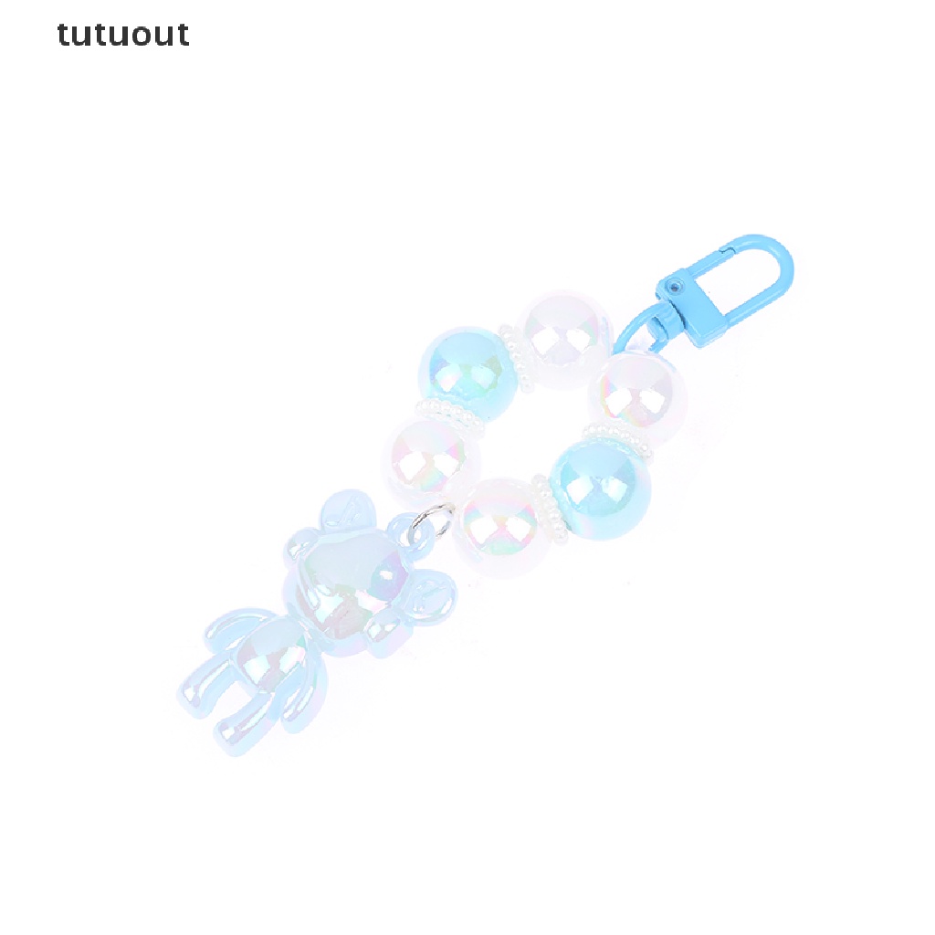 1 Móc Khóa Hình Gấu Lấp Lánh Dễ Thương