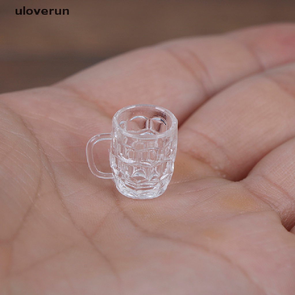 Uloverun Set 2 Ly Rượu mini Tỉ Lệ 1: 12 Cho Nhà Búp Bê vn