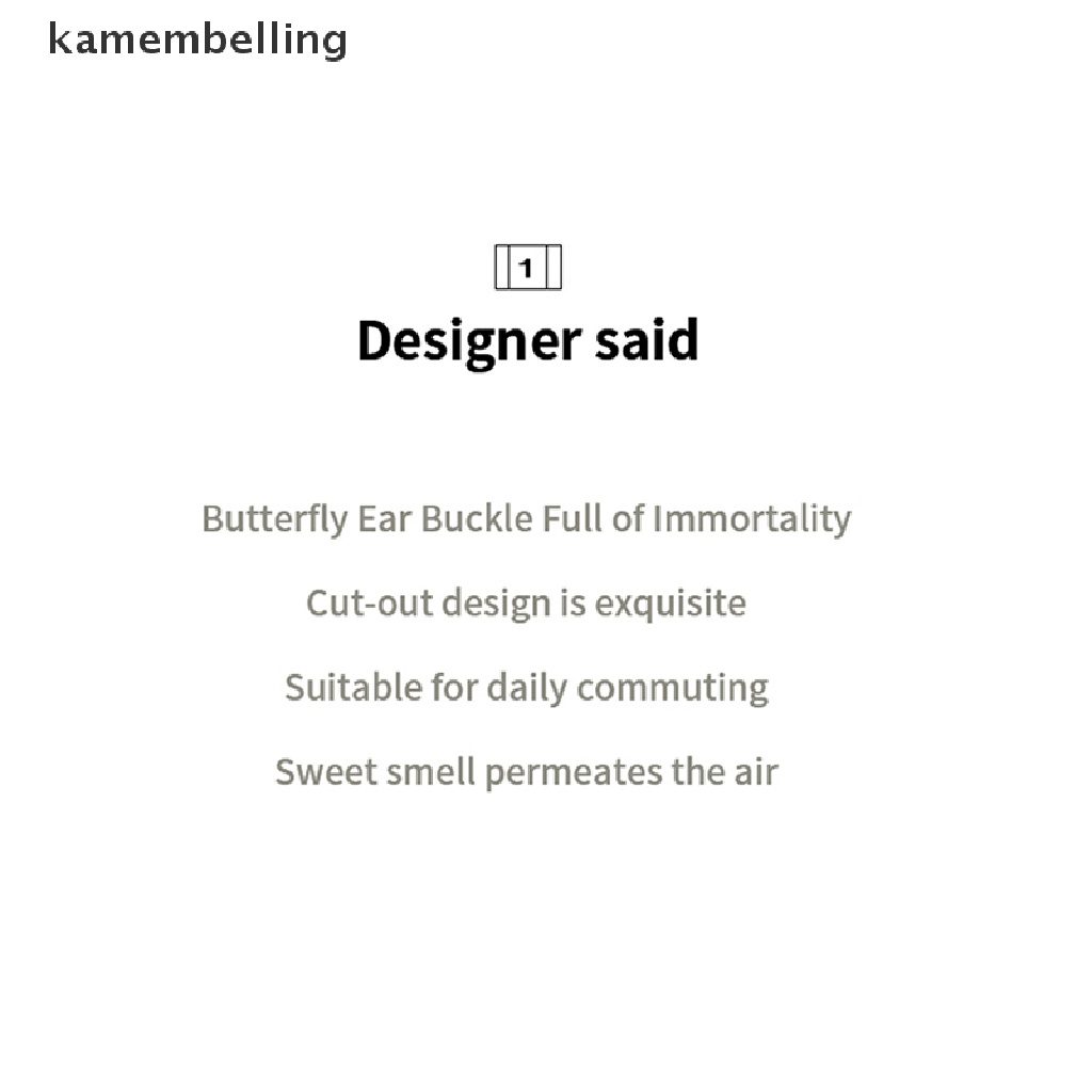 Bông Tai Mạ Bạc Hình Bướm Nhiều Màu Sắc Ngọt Ngào Cao Cấp Dễ Phối Đồ Thời Trang Cho Nữ