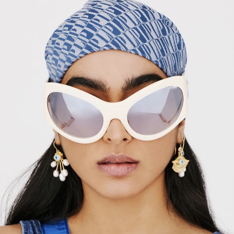 Kính Mát Gọng Vuông Thời Trang Mới Cho Nam Nữ Màu Sắc