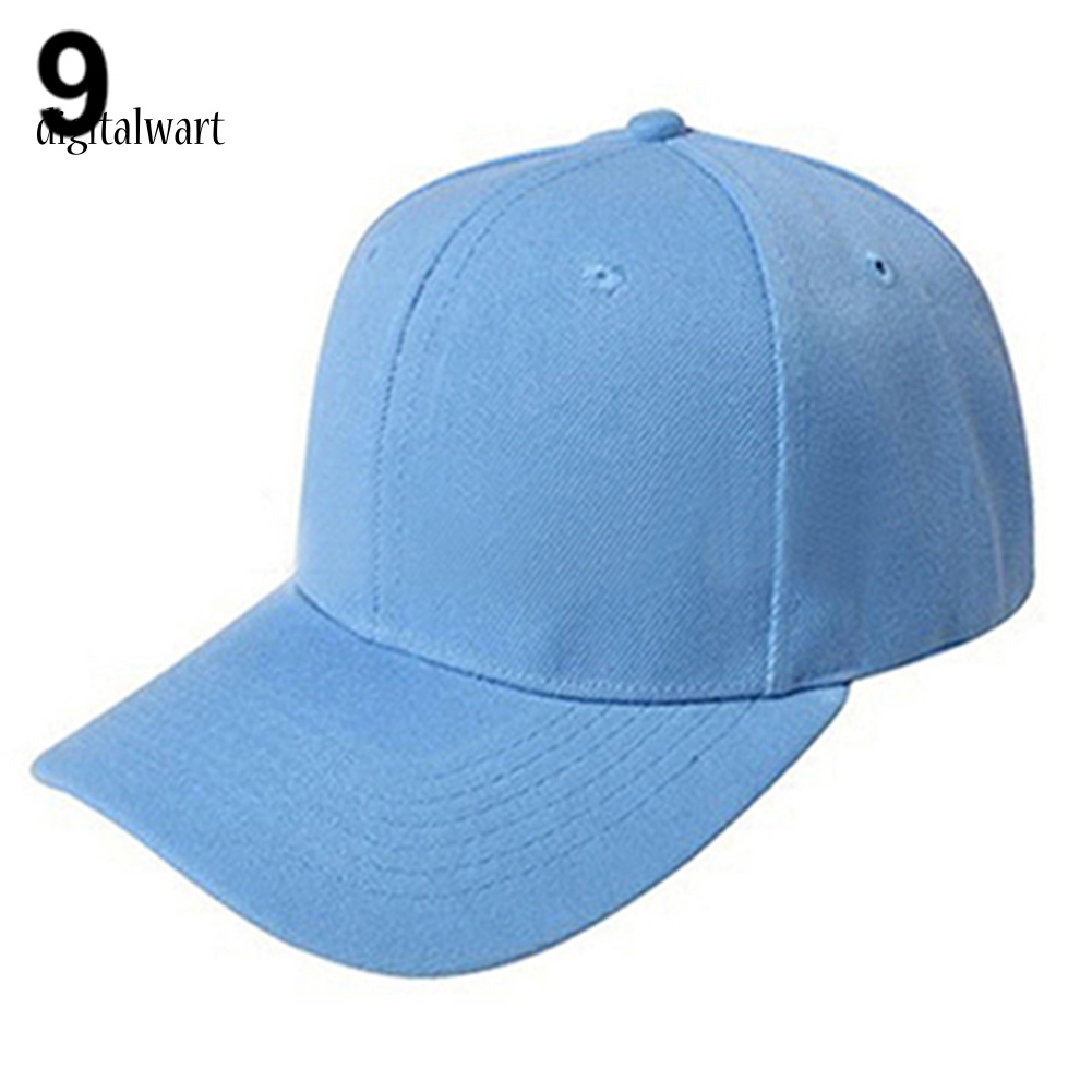 Kỹ Thuật Số| Mũ Lưỡi Trai Màu Sắc Đơn Giản Cho Nam Và Nữ