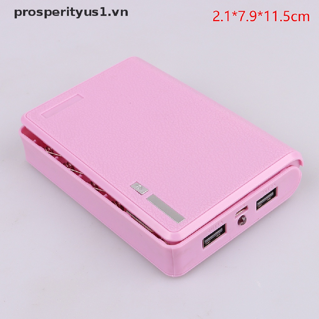 Hộp Đựng Dụng Cụ Hàn Điện 5V Hai Cổng USB 4 * 18650 prosperityus1
