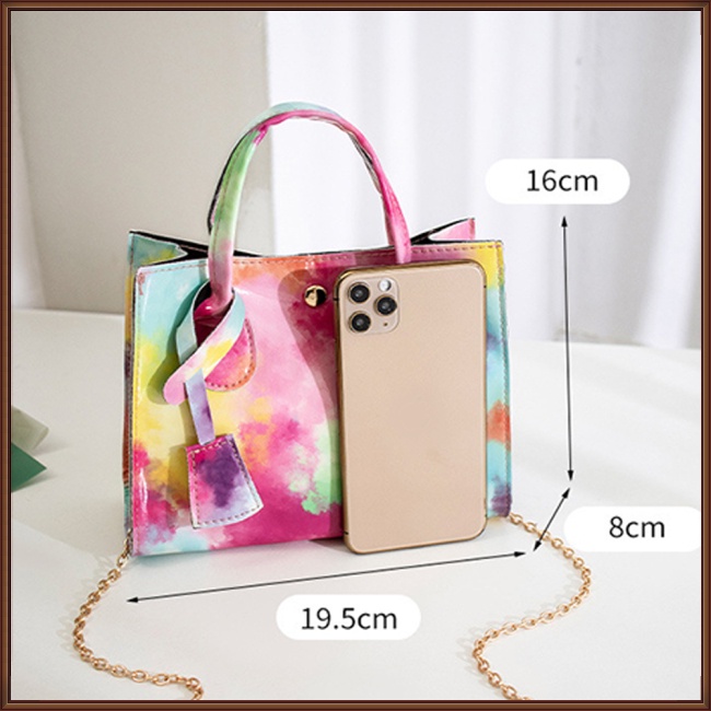 Túi Đeo Chéo Vai Bằng Da Nhân Tạo Nhiều Màu Sắc Thời Trang Sành Điệu Cho Nữ