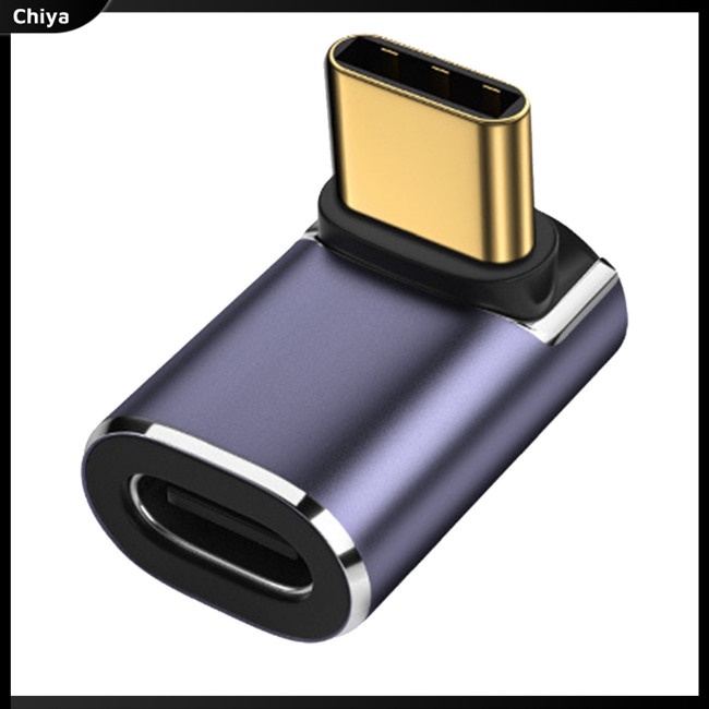 Đầu Nối Chuyển Đổi Type-C 4.0 Male Sang C Female Pd100w 40gbps Sạc Nhanh Cho Notebook