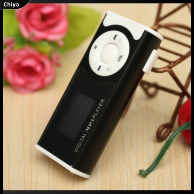 Máy Nghe Nhạc MP3 Màn Hình Lcd Có Thể Sạc Lại Hỗ Trợ Thẻ Nhớ Micro Tf Sd