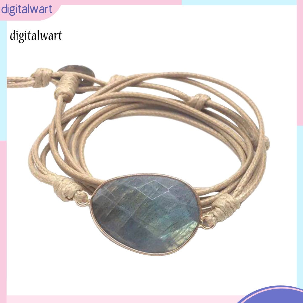 Kỹ Thuật Số| Vòng Tay Unisex ĐíNh Đá NhiềU SợI Phong CáCh Boho