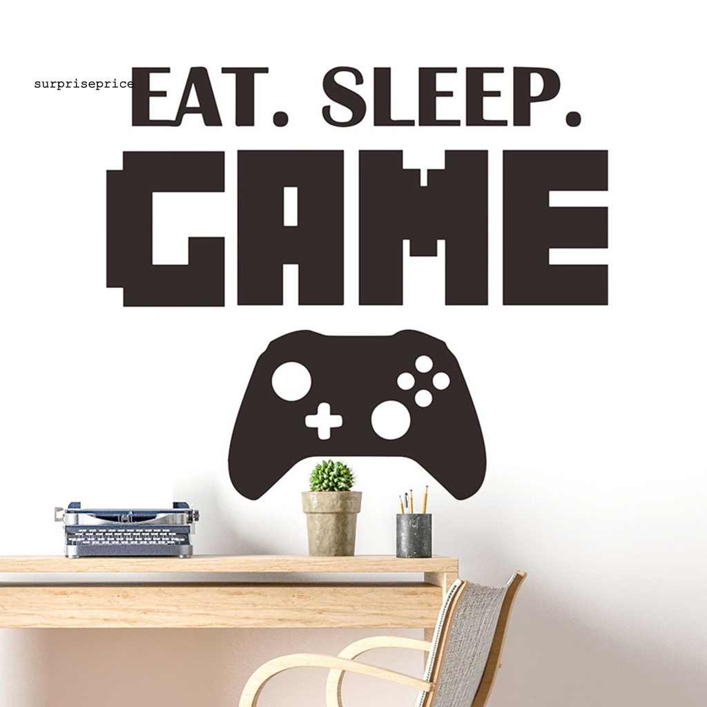 Decal dán tường Tự Dính Bằng PVC In Hình Bộ Điều Khiển Chơi Game SPA