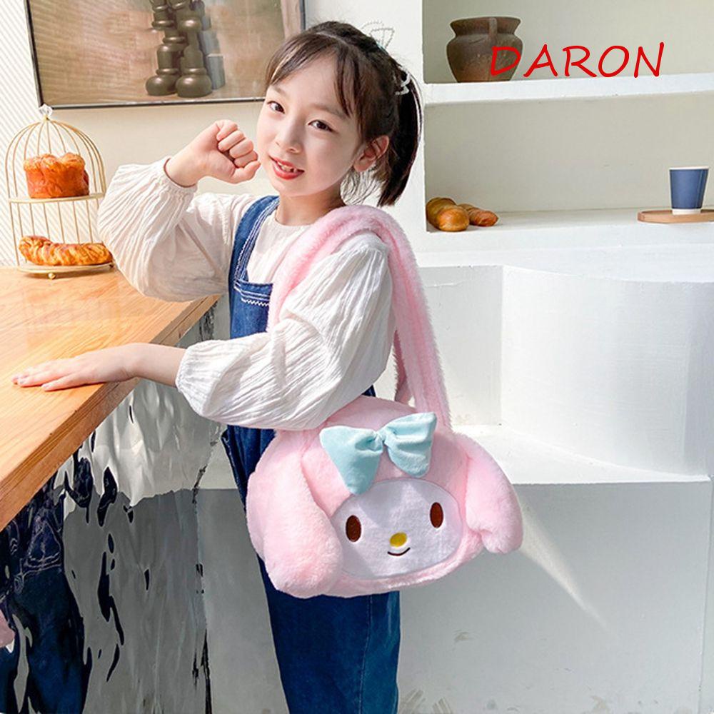 Túi Xách Đeo Vai Họa Tiết Hoạt Hình Công Chúa Kuromi Melody Dễ Thương Cho Bé Gái
