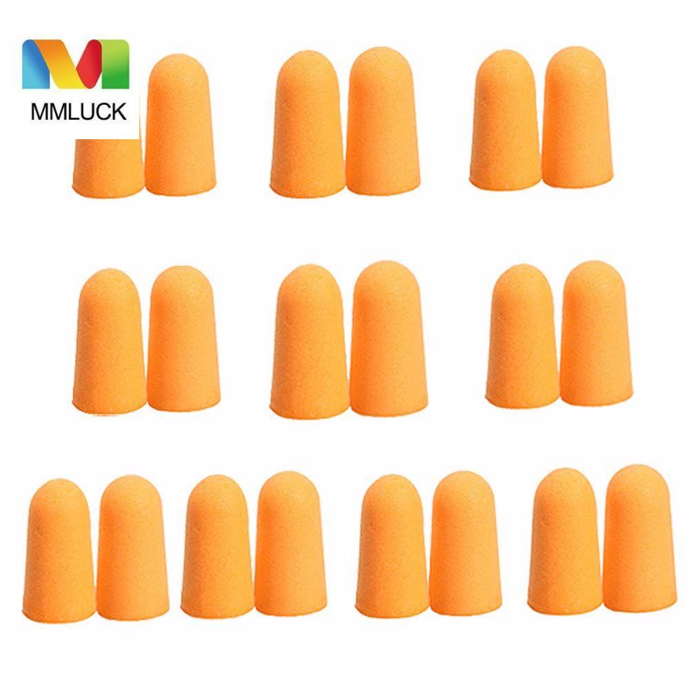 Nút bịt tai MMULCK bằng xốp mềm cách âm chống ngáy dùng một lần bảo vệ cho trẻ em và người lớn