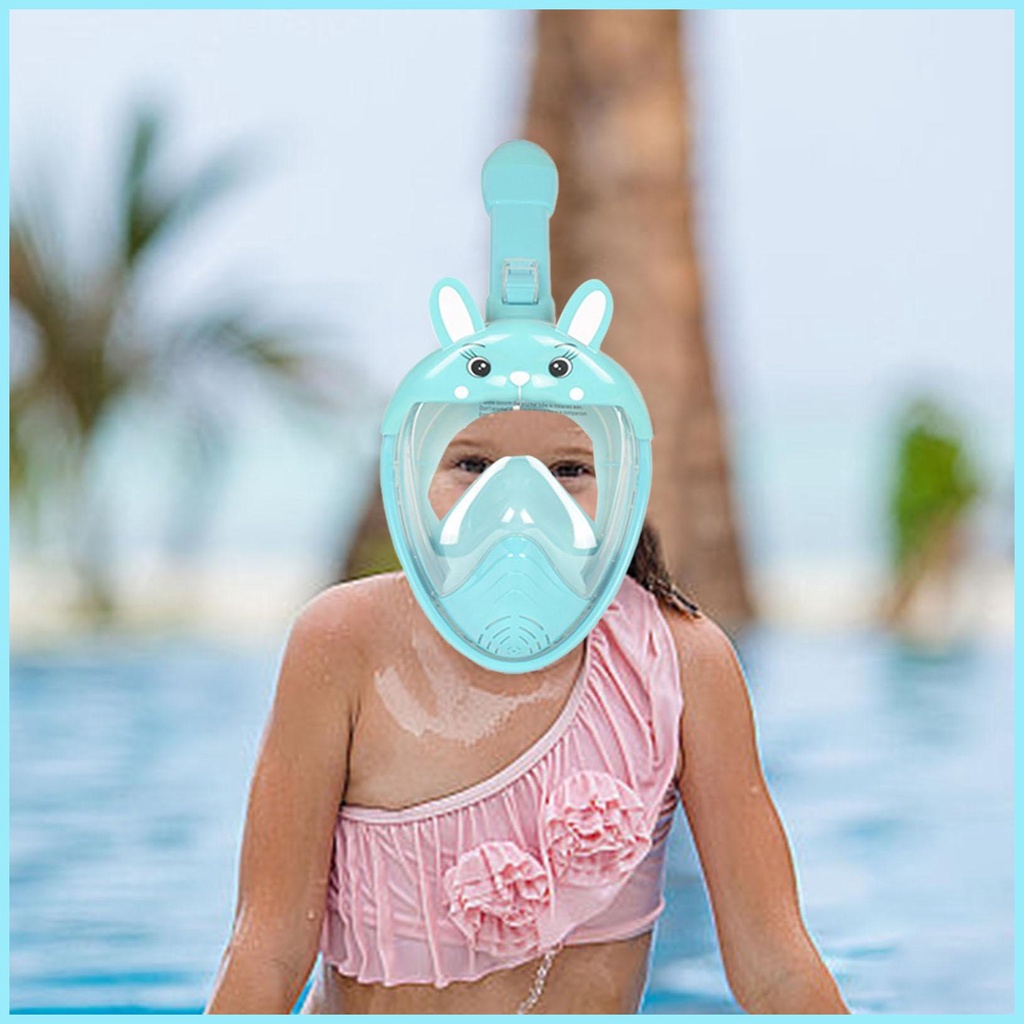Mặt Nạ Lặn Che Phủ Toàn Diện Chống Sương Mù Dành Cho Trẻ Em Và Người Lớn