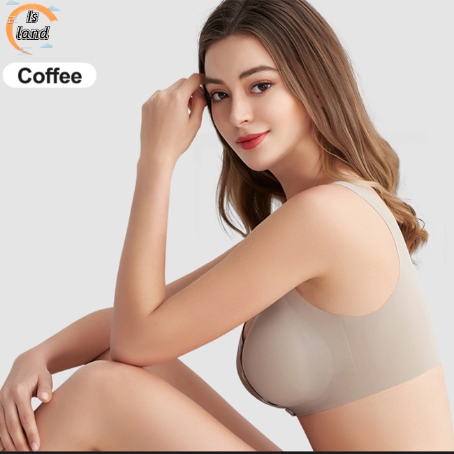 [IS] Áo Ngực Cotton Mềm Không Gọng Thép Độ Co Giãn Cao Thoải Mái Cho Phụ Nữ Mang Thai