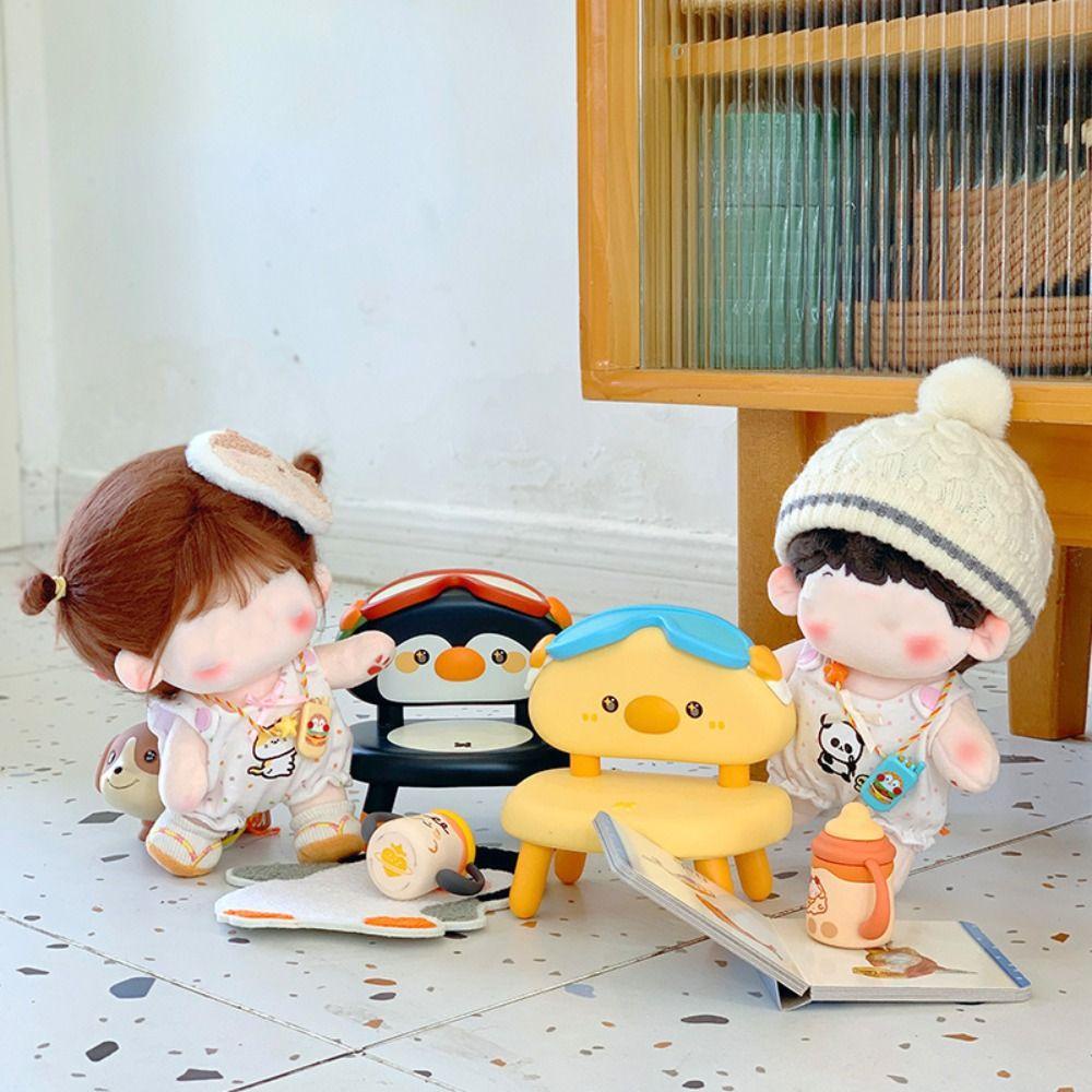 Bộ Áo Liền Quần Họa Tiết Hoạt Hình Xinh Xắn Cho Búp Bê UUMIR 10 / 20cm