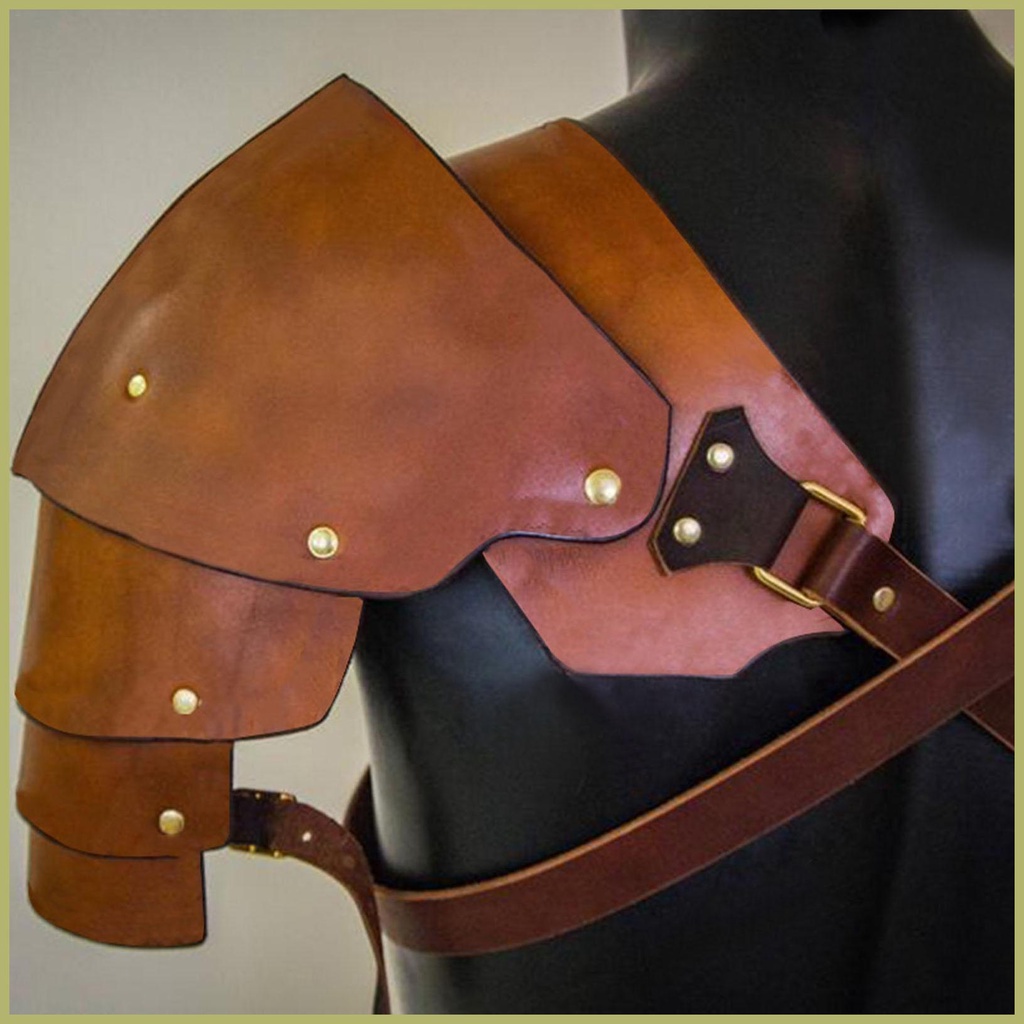Đai Áo Giáp Giả Da Đeo Vai / Ngực Hóa Trang Viking Có Thể Điều Chỉnh Cho Nam