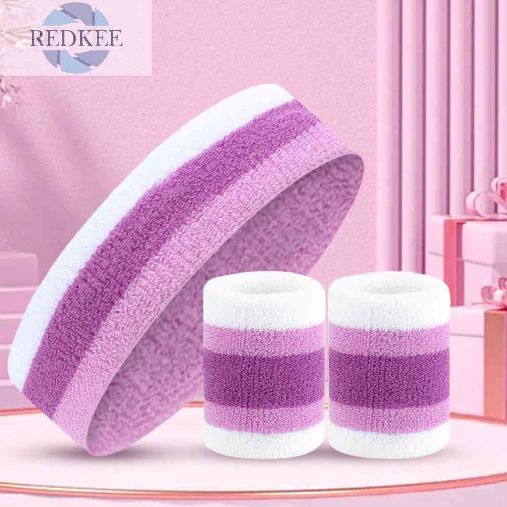 Set 3 Băng Đô Cài Tóc Chống Trượt Nhiều Màu Sắc