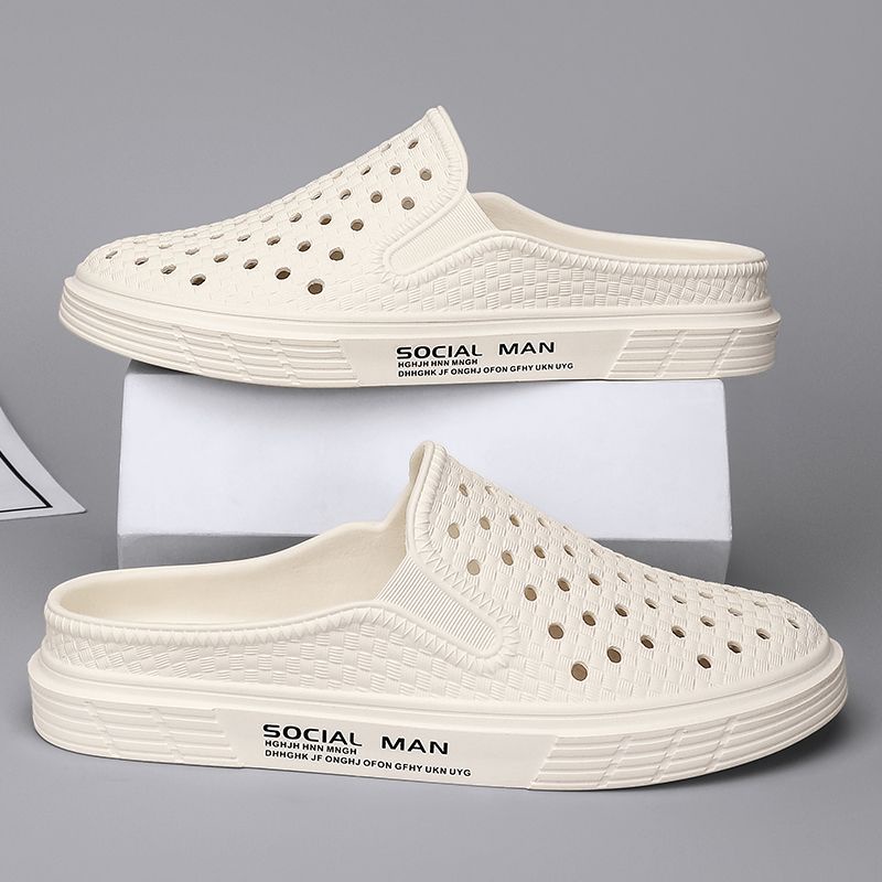 Dép Bít Mũi Chống Trượt Phong Cách Thể Thao Thời Trang Mùa Hè Cho Nam