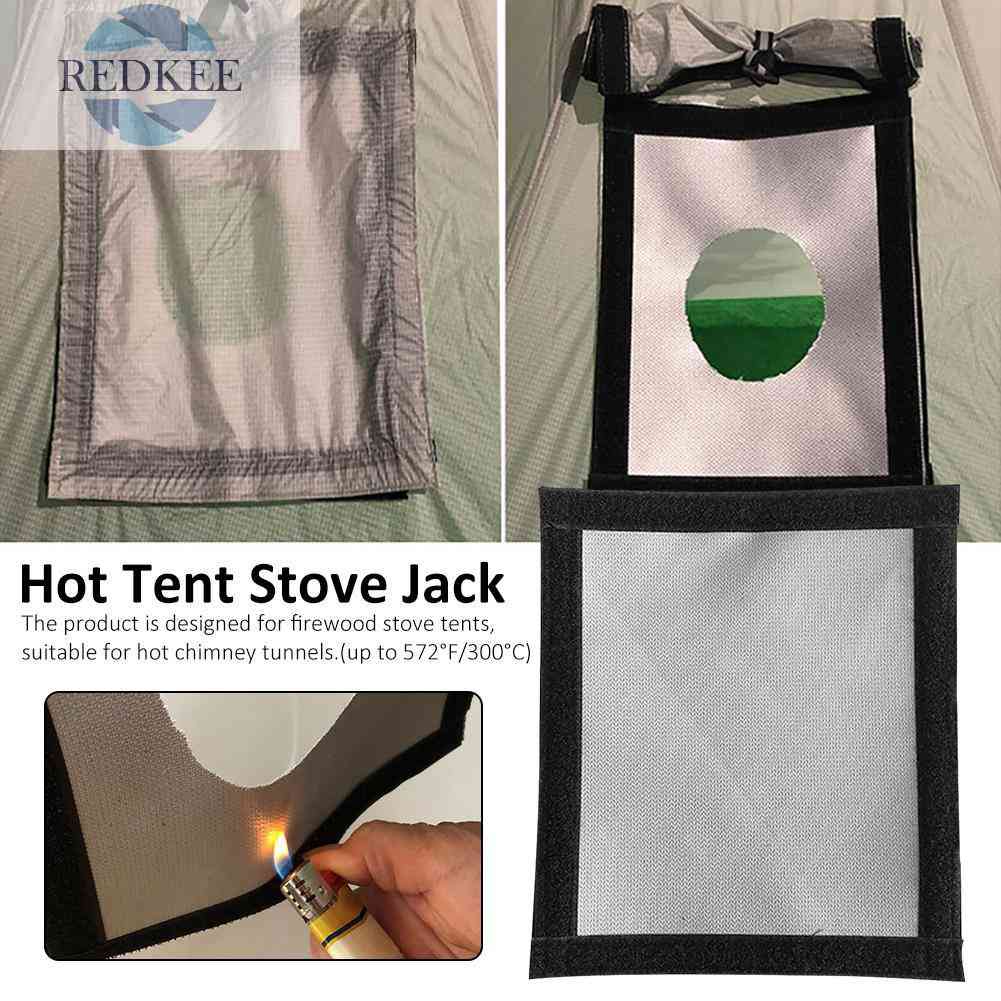 Tấm Vải Thông Hơi Chống Cháy Chống Nóng Tiện Dụng Khi Đi Cắm Trại