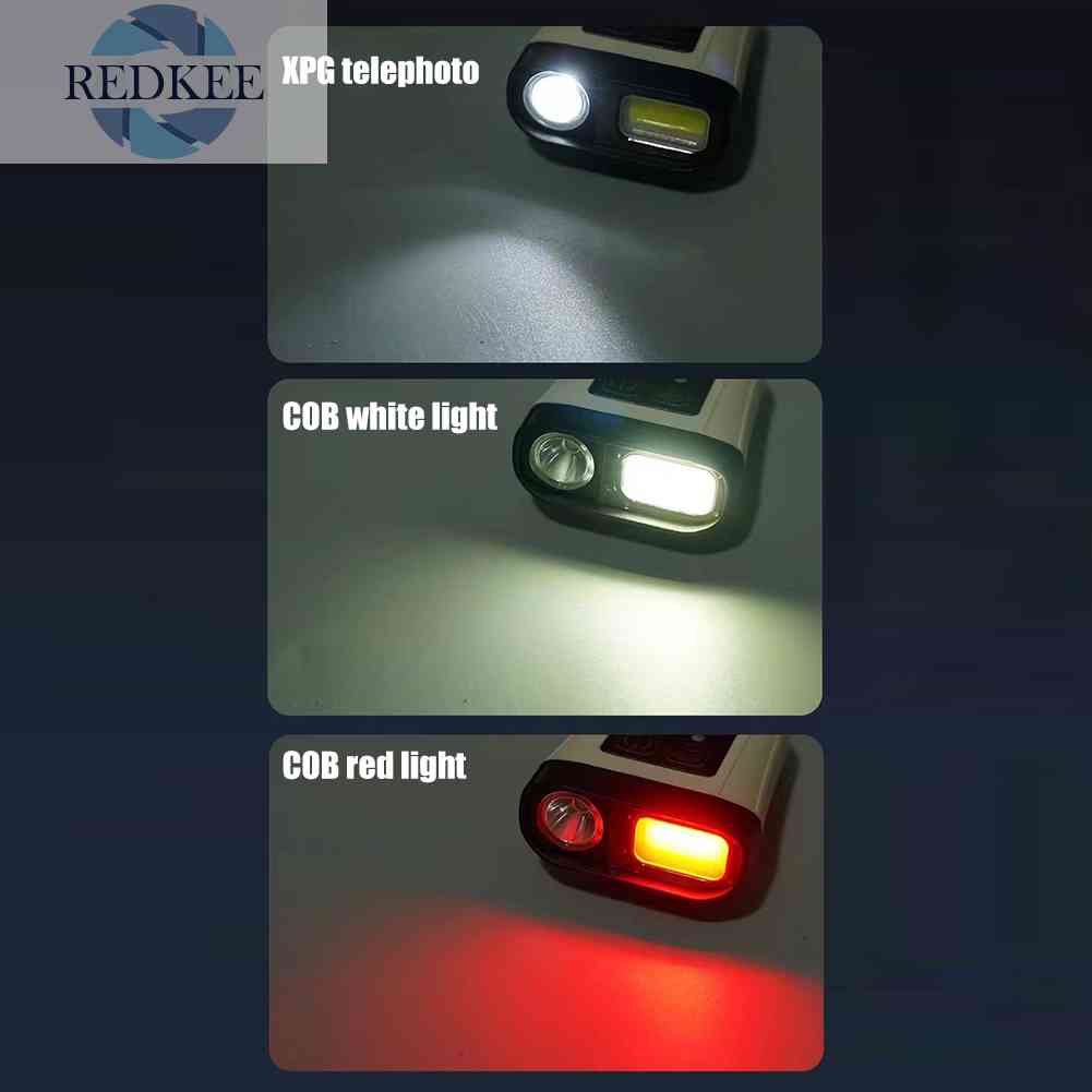 Đèn LED COB Mini Gắn Mũ Lưỡi Trai Cho Hoạt Động Ban Đêm