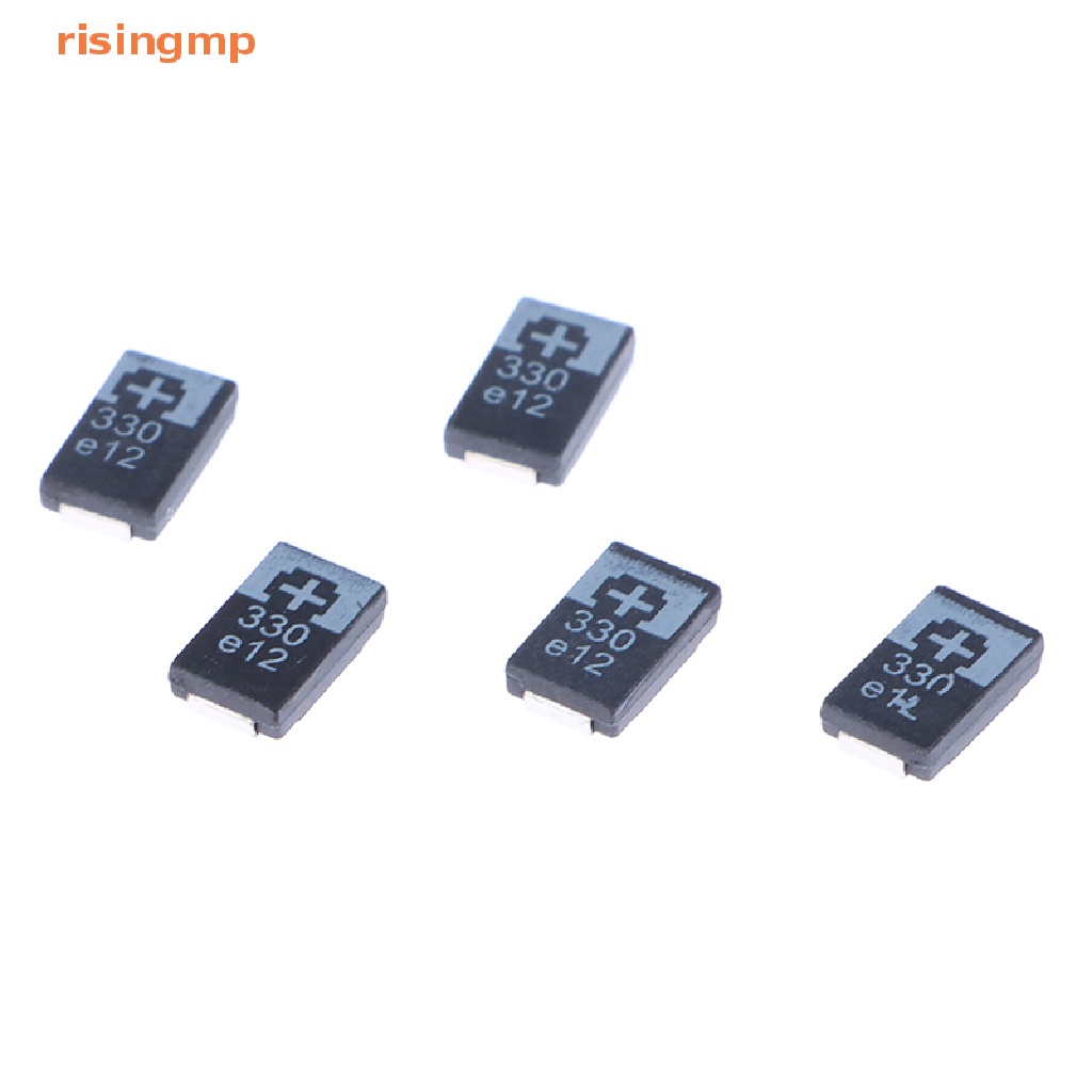 Set 5 Tụ Điện 2R5 Tpe330M9 330UF 2.5V 330 6.3V SMD Loại D Siêu Mỏng 7343 D7343