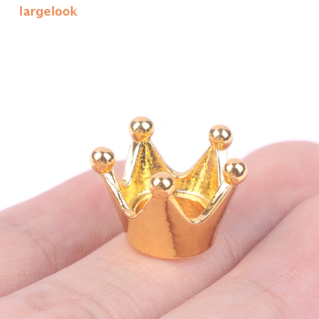 Set 5 Vương Miện Kim Loại Trang Trí Nhà Búp Bê