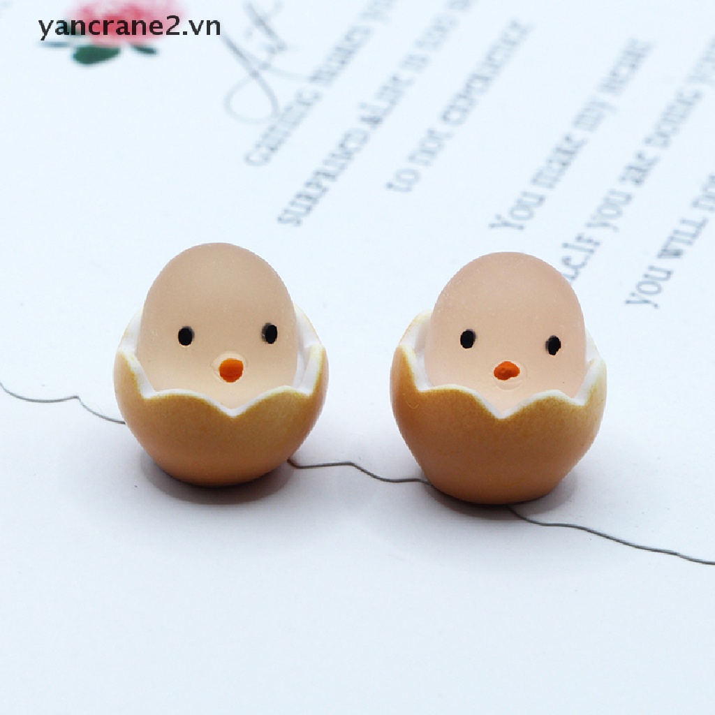 Bộ 2 Đồ Chơi Trang Trí Phát Sáng Trong Đêm Hình Gà Con DIY {YAN2} {yancrane2.vn}