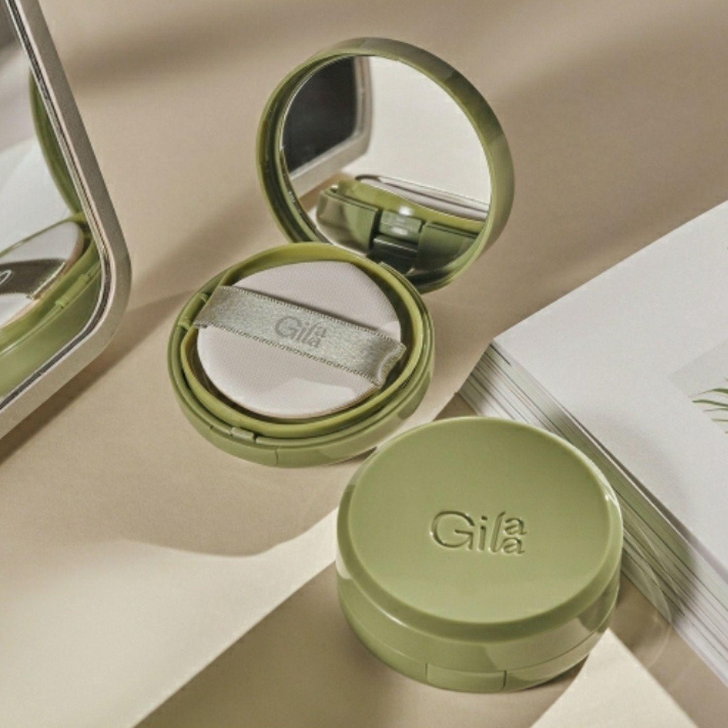 Phấn Nước Căng Bóng Thuần Chay Gilaa Vegan Super Glow Cushion SPF50+/PA++++ 15g