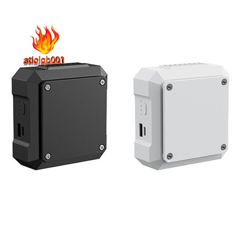 Quạt USB Mini Màu Đen Đeo Cổ Di Động Có Thể Sạc Lại Cho Hoạt Động Ngoài Trời